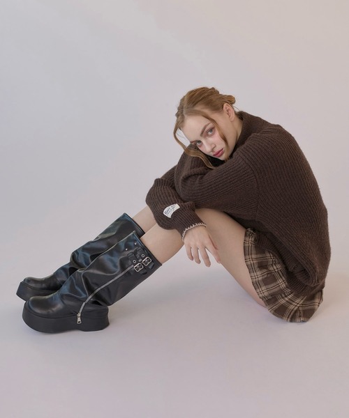 hazyl(ヘイジル)の「drivers knit / ドライバーズニット(ニット/セーター・レディース・ベージュ系その他/ブラウン系その他・フリー)」の12枚目の写真