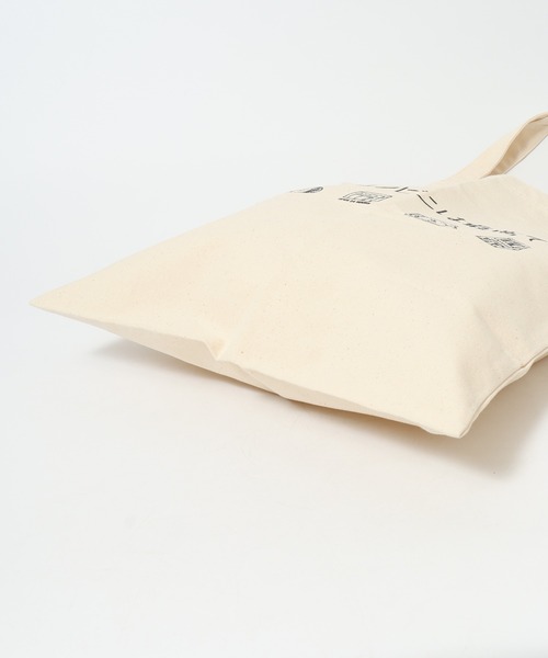 FUNALIVE(ファンアライブ)の「Konbini Tote Bag 漢字 カタカナ(トートバッグ・メンズ・ナチュラル/ブラック・F)」の16枚目の写真