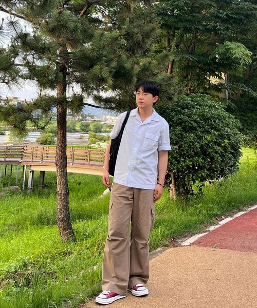 DIVEIN(ダイブイン)の「VERN CARGO PANTS V2 (OLIVE BEIGE)(その他パンツ・メンズ・ベージュ・0/1/2)」の12枚目の写真