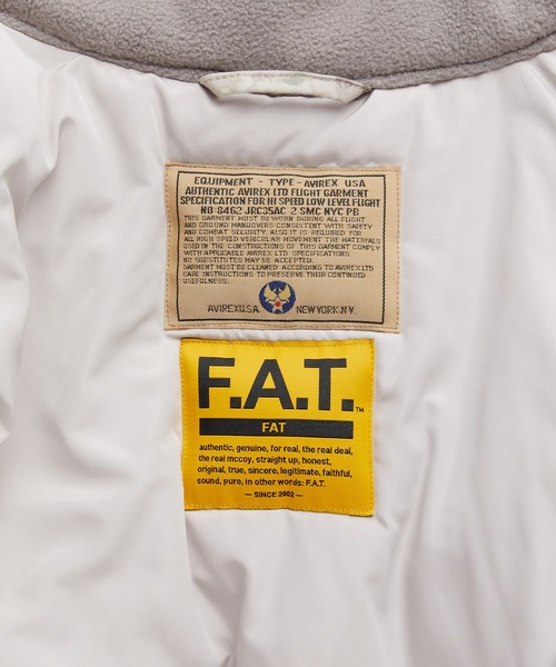 AVIREX(アヴィレックス)の「《AVIREX|F.A.T.》A-65F.TAC / アヴィレックス / エフエイティー(ブルゾン・メンズ・グレー系カモフラージュ・XX-LARGE/X-LARGE/LARGE/MEDIUM)」の9枚目の写真