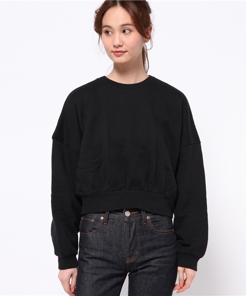 SLY（スライ）の「DROP SHOULDERSW TOPS2-S（スウェット・レディース・ブラウン/ブラック/カーキ・FREE）」の7枚目の写真