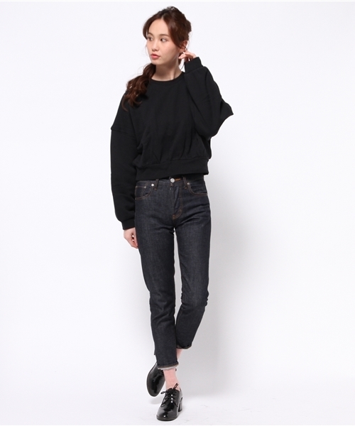 SLY（スライ）の「DROP SHOULDERSW TOPS2-S（スウェット・レディース・ブラウン/ブラック/カーキ・FREE）」の10枚目の写真