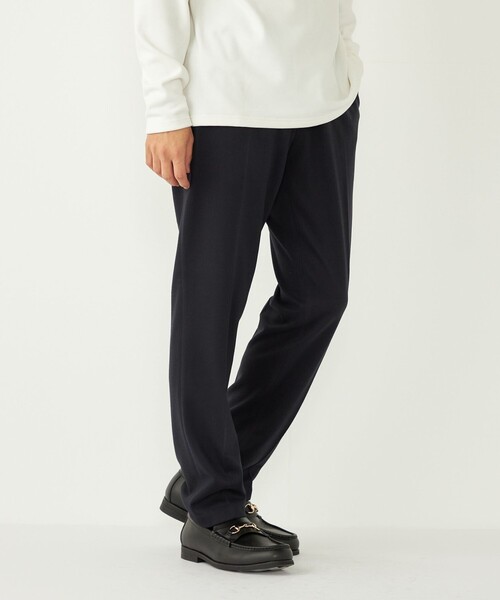 SHIPS Colors(シップス カラーズ)の「SHIPS Colors:〈手洗い可能〉AVANT(R) ウィンター スラックス(セットアップ対応)(スラックス・メンズ・ブラック/コバルトブルー/ネイビー・44/46/48/50/52)」の2枚目の写真