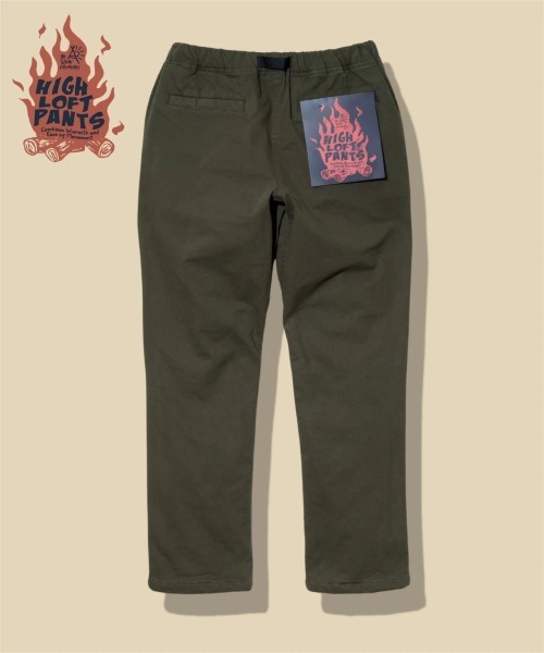 go slow caravan（ゴースローキャラバン）の「ストレッチツイル ハイロフトパンツ（その他パンツ・メンズ・ブラック/ベージュ/オリーブ・MEDIUM/X-LARGE/LARGE）」の3枚目の写真