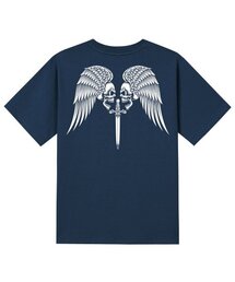 KTN0017 円卓の騎士 半袖Tシャツ - ネイビー