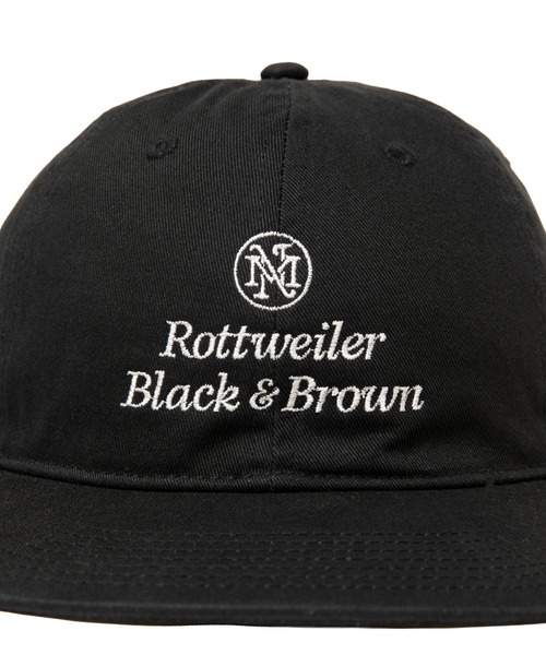 ROTTWEILER（ロットワイラー）の「RWMN CAP（キャップ・メンズ・ブラック/ベージュ・ONE SIZE）」の4枚目の写真