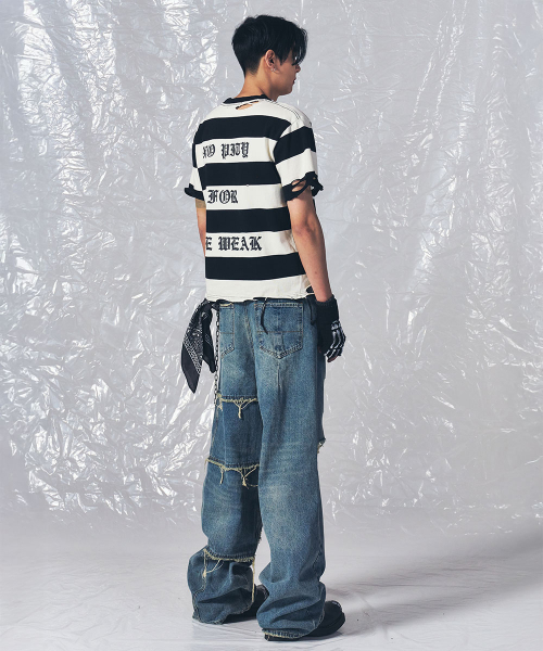 SCHISM INDUCING(スキズムインデューシング)の「TWELVE GOLD JEANS BLUE(デニムパンツ・レディース・その他・MEDIUM/LARGE)」の20枚目の写真