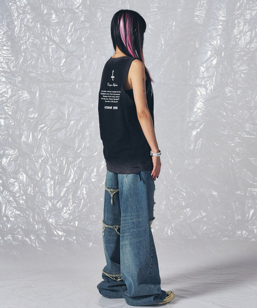 SCHISM INDUCING(スキズムインデューシング)の「TWELVE GOLD JEANS BLUE(デニムパンツ・レディース・その他・MEDIUM/LARGE)」の15枚目の写真