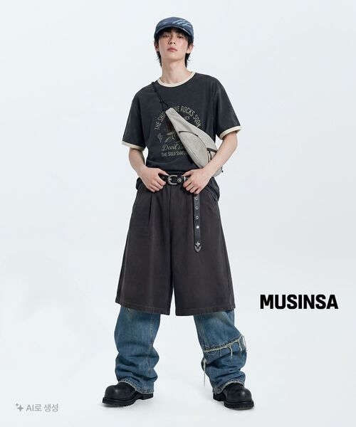 SCHISM INDUCING(スキズムインデューシング)の「TWELVE GOLD JEANS BLUE(デニムパンツ・レディース・その他・MEDIUM/LARGE)」の8枚目の写真
