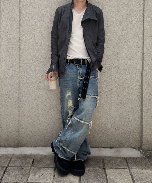 SCHISM INDUCING(スキズムインデューシング)の「TWELVE GOLD JEANS BLUE(デニムパンツ・レディース・その他・MEDIUM/LARGE)」の12枚目の写真