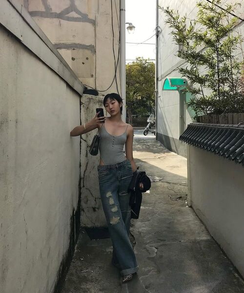 SCHISM INDUCING(スキズムインデューシング)の「TWELVE GOLD JEANS BLUE(デニムパンツ・レディース・その他・MEDIUM/LARGE)」の13枚目の写真
