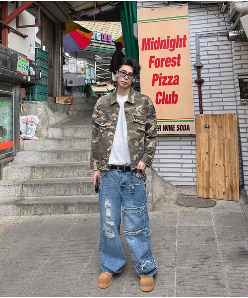 SCHISM INDUCING(スキズムインデューシング)の「TWELVE GOLD JEANS BLUE(デニムパンツ・レディース・その他・MEDIUM/LARGE)」の6枚目の写真