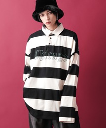 未使用タグ付【希少XLサイズ】FR2 パイルロゴラガーシャツ 太ボーダー 即完売 未使用タグ付【希少XLサイズ】FR2 パイルロゴラガーシャツ 太ボーダー