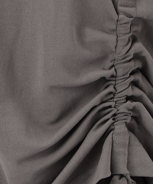 Gabardine K.T(ギャバジンケーティー)の「〔 +サイズ 〕 和紙ジャージー ブラウス仕立てのカットソー(Tシャツ/カットソー・レディース・オフホワイト・13号)」の15枚目の写真