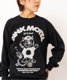 M2360 ユーズドエフェクトラビットトレーナー（Tシャツ/カットソー