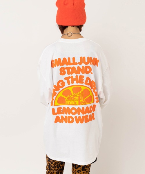 RNA(アールエヌエー)の「M2633 PINKMOTEL ベアープリントロンT(Tシャツ/カットソー・レディース・ピンク/ホワイト/ブラック・MEDIUM)」の6枚目の写真