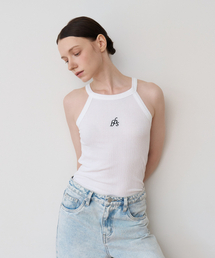 ホルターネックトップ ホワイト [T42]