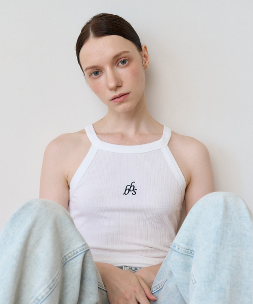 BIBYSEOB（バイバイソプ）の「ホルターネックトップ ホワイト [T42]（Tシャツ/カットソー・レディース・その他・FREE）」の3枚目の写真