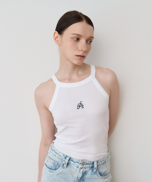 BIBYSEOB（バイバイソプ）の「ホルターネックトップ ホワイト [T42]（Tシャツ/カットソー・レディース・その他・FREE）」の4枚目の写真