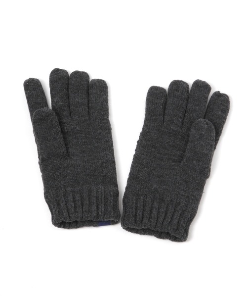 BAYFLOW（ベイフロー）の「アミガラニットグローブ（手袋・メンズ・グレー/ブラウン・FREE）」の4枚目の写真