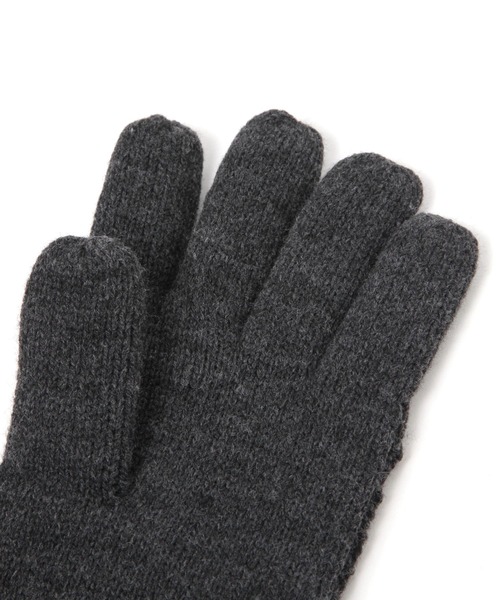 BAYFLOW（ベイフロー）の「アミガラニットグローブ（手袋・メンズ・グレー/ブラウン・FREE）」の6枚目の写真