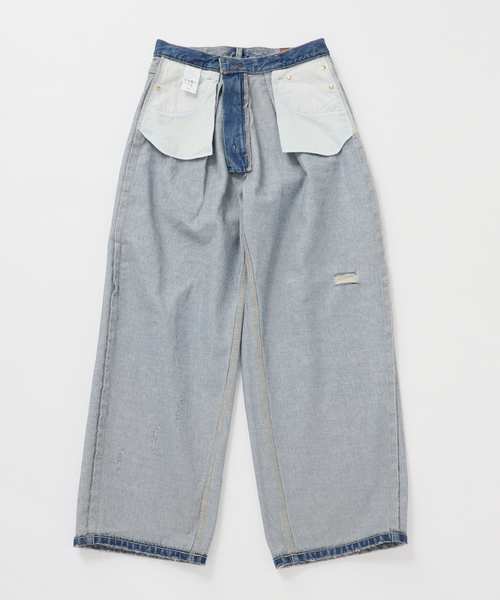 WEB限定 / 追加》5 1/2 TUCKBARREL DENIM（デニムパンツ）｜Spick