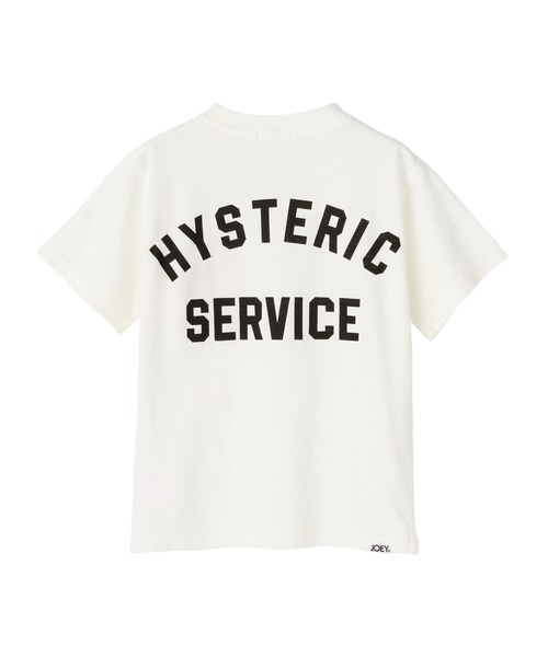 JOEY HYSTERIC(ジョーイヒステリック)の「HYSTERIC SERVICE Tシャツ(Tシャツ/カットソー・キッズ・ホワイト系その他2/ブラック・LARGE)」の3枚目の写真