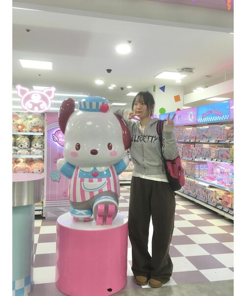 MUCENT(ムセント)の「デンバー2ウェイフードジップアップ(ブラック、グレー、ホワイトメランジ)(パーカー・レディース・ブラック/グレー/ホワイト系・SHORT/1)」の13枚目の写真