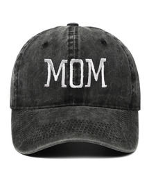 SILVER BULLET（シルバーバレット）の「『SBLTR』ユニセックス レトロカジュアル MOM DAD MINI刺繍 ビンテージ風ピグメントキャップ パパママペアルック（キャップ）」