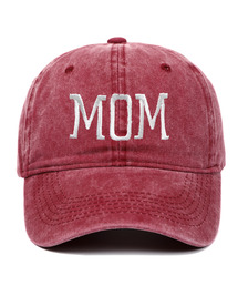 SILVER BULLET（シルバーバレット）の「『SBLTR』ユニセックス レトロカジュアル MOM DAD MINI刺繍 ビンテージ風ピグメントキャップ パパママペアルック（キャップ）」