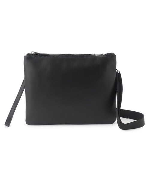 tk.TAKEO KIKUCHI（ティーケータケオキクチ）の「【WEB限定】レザー2WAYサコッシュバッグ（ショルダーバッグ・メンズ・ネイビー/ダークブラウン/ブラック・00）」の5枚目の写真