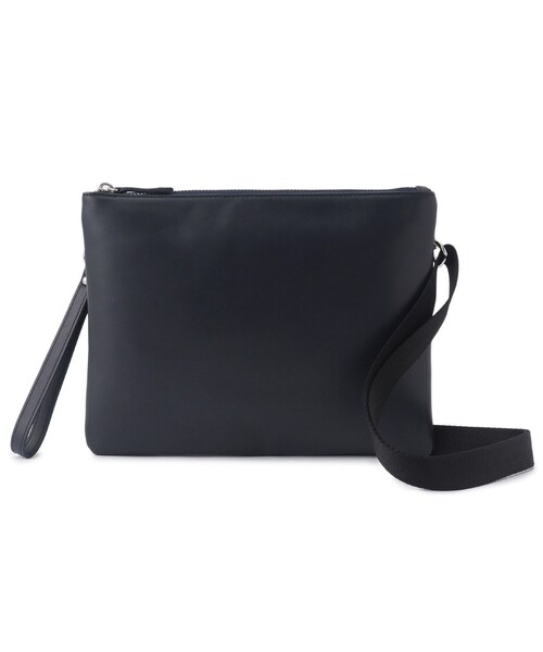 tk.TAKEO KIKUCHI（ティーケータケオキクチ）の「【WEB限定】レザー2WAYサコッシュバッグ（ショルダーバッグ・メンズ・ネイビー/ダークブラウン/ブラック・00）」の6枚目の写真