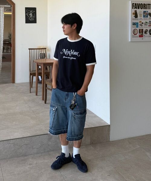 ECORR（エコル）の「[ユニセックス] クラシックシティリンガーTシャツ_ホワイト（Tシャツ/カットソー・レディース・その他・1/2/3/0）」の8枚目の写真
