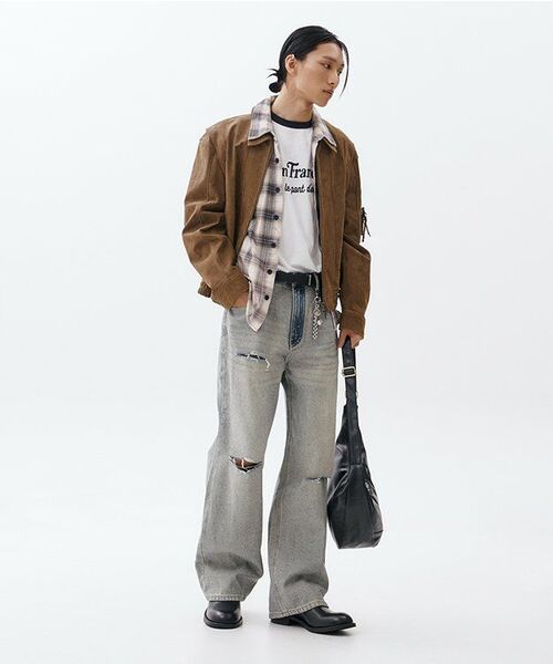 ECORR（エコル）の「[ユニセックス] クラシックシティリンガーTシャツ_ホワイト（Tシャツ/カットソー・レディース・その他・1/2/3/0）」の13枚目の写真