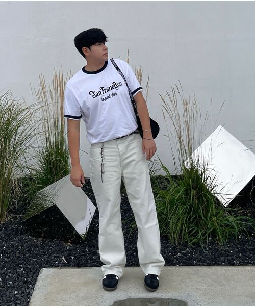 ECORR（エコル）の「[ユニセックス] クラシックシティリンガーTシャツ_ホワイト（Tシャツ/カットソー・レディース・その他・1/2/3/0）」の14枚目の写真