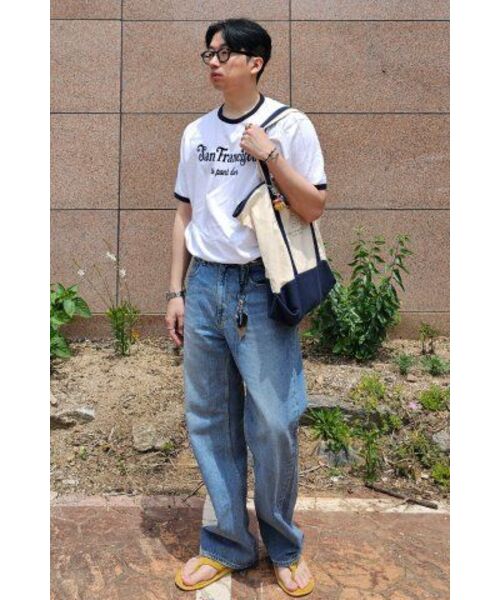 ECORR（エコル）の「[ユニセックス] クラシックシティリンガーTシャツ_ホワイト（Tシャツ/カットソー・レディース・その他・1/2/3/0）」の15枚目の写真
