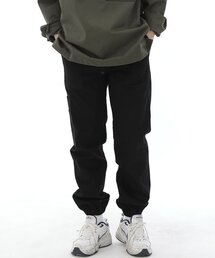 SAINTCREW（セントクルー）の「ストレートツーレイヤーカーゴジョガーパンツ ST2-309CJ ブラック（スウェットパンツ）」