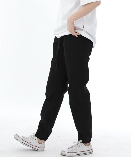 SAINTCREW(セントクルー)の「ストレートツーレイヤーカーゴジョガーパンツ ST2-309CJ ブラック(スウェットパンツ・メンズ・その他・SMALL/MEDIUM/LARGE/X-LARGE)」の2枚目の写真