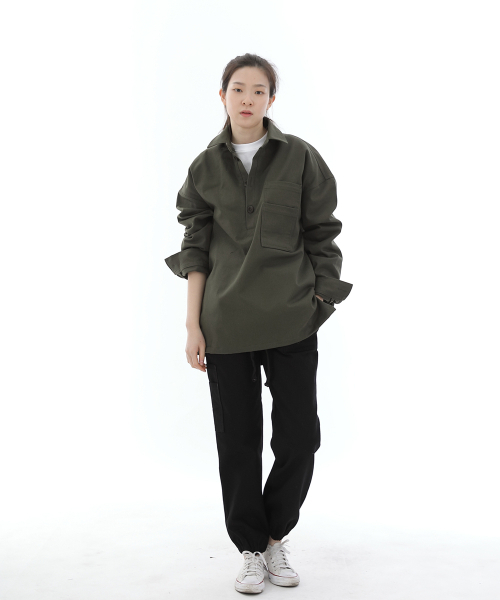 SAINTCREW(セントクルー)の「ストレートツーレイヤーカーゴジョガーパンツ ST2-309CJ ブラック(スウェットパンツ・メンズ・その他・SMALL/MEDIUM/LARGE/X-LARGE)」の5枚目の写真