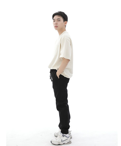 SAINTCREW(セントクルー)の「ストレートツーレイヤーカーゴジョガーパンツ ST2-309CJ ブラック(スウェットパンツ・メンズ・その他・SMALL/MEDIUM/LARGE/X-LARGE)」の8枚目の写真