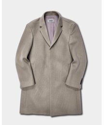 BIRBANTE（ビルバンテ）の「ウールカシミヤシングルコート - サンド（チェスターコート）」