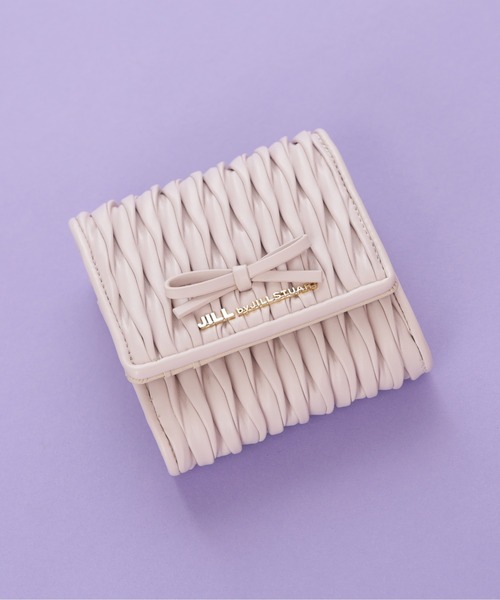 ミニリボンパフィフラップウォレット（財布）｜JILL by JILL STUART