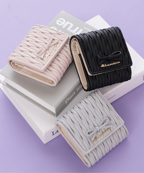 ミニリボンパフィフラップウォレット（財布）｜JILL by JILL STUART