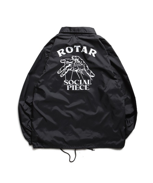 ROTAR（ローター）の「SOCIAL PIECE coach JKT（ナイロンジャケット・メンズ・ブラック/チャコールグレー/パープル・MEDIUM/LARGE/X-LARGE）」の12枚目の写真