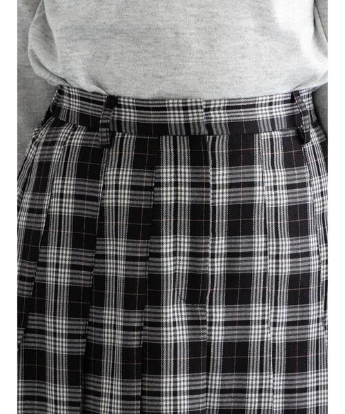 Te chichi(テチチ)の「チェックアソートロングプリーツスカート(スカート・レディース・グレー/ネイビー/オレンジ/オフホワイト・F)」の21枚目の写真