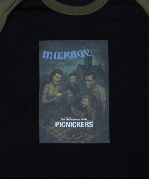 MILKBOY（ミルクボーイ）の「PICNICKERS RAGLAN Tシャツ（Tシャツ/カットソー・メンズ・A/B・FREE）」の5枚目の写真