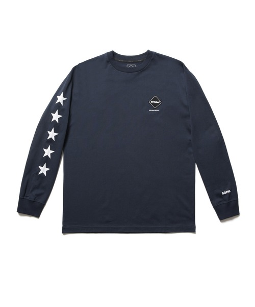 F.C.Real Bristol（エフシーレアルブリストル）の「5-STAR L/S TEE（Tシャツ/カットソー・メンズ・ブラック/ピンク/グリーン/ホワイト/ネイビー/イエロー・MEDIUM/LARGE/X-LARGE）」の5枚目の写真