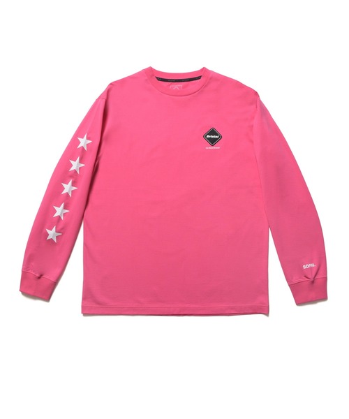 F.C.Real Bristol（エフシーレアルブリストル）の「5-STAR L/S TEE（Tシャツ/カットソー・メンズ・ブラック/ピンク/グリーン/ホワイト/ネイビー/イエロー・MEDIUM/LARGE/X-LARGE）」の6枚目の写真