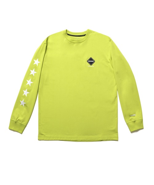 F.C.Real Bristol（エフシーレアルブリストル）の「5-STAR L/S TEE（Tシャツ/カットソー・メンズ・ブラック/ピンク/グリーン/ホワイト/ネイビー/イエロー・MEDIUM/LARGE/X-LARGE）」の2枚目の写真