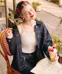 BONLECILL | カップ付き総レースキャミソール(キャミソール)